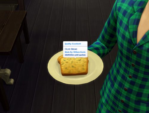 Olive Bread Custom Food