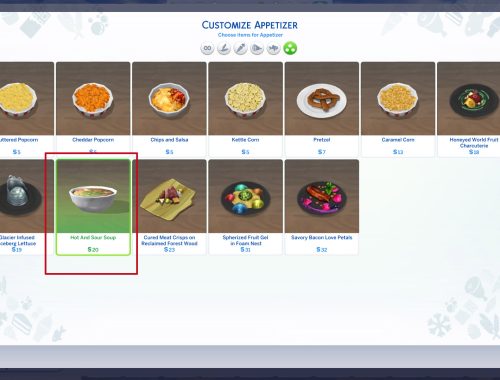 Hot and Sour Soup Custom Food