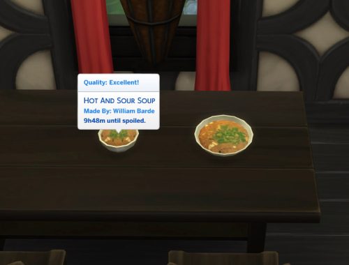 Hot and Sour Soup Custom Food