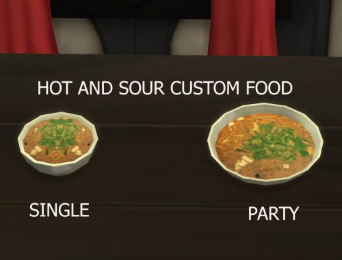 Hot and Sour Soup Custom Food