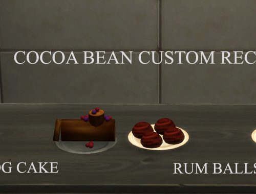 Cocoa Cravings - Log Cake and Rum Balls