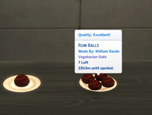 Cocoa Cravings - Log Cake and Rum Balls