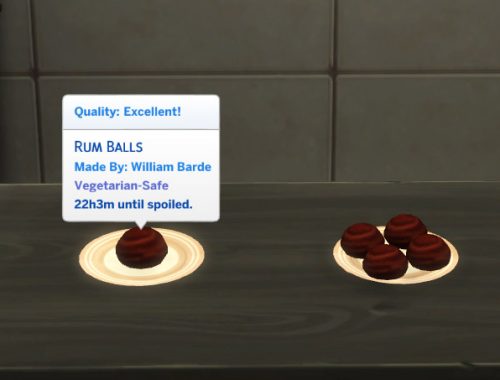 Cocoa Cravings - Log Cake and Rum Balls