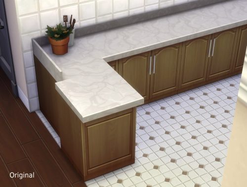 No-Backsplash Counters
