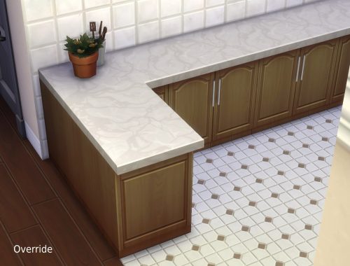No-Backsplash Counters