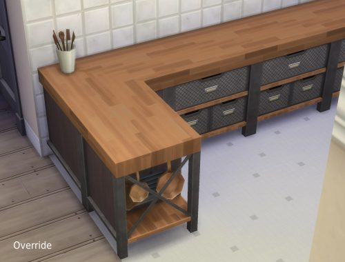 No-Backsplash Counters