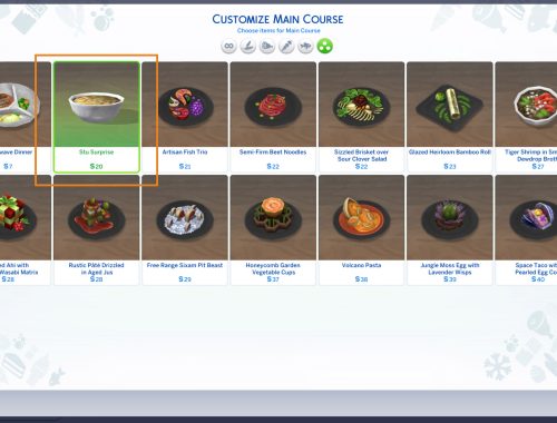 Stu Surprise Custom Food