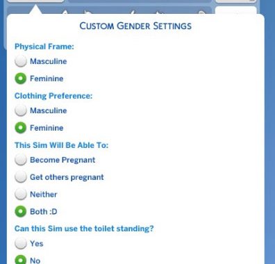 Bub's Both Options - Sims can impregnate and be impregnated!