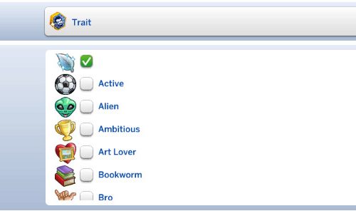 Trait/Custom Life State Inheritance & Club Filters