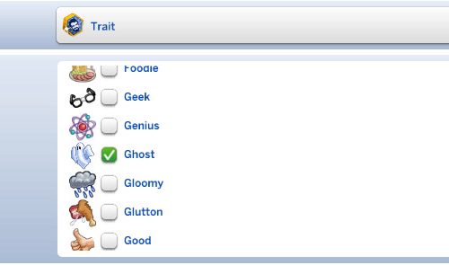 Trait/Custom Life State Inheritance & Club Filters