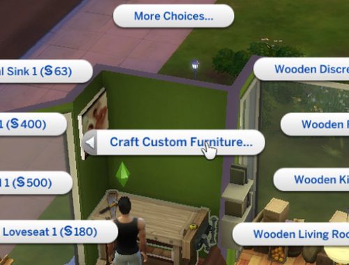 Woodwork Custom Furniture N Toys Menus