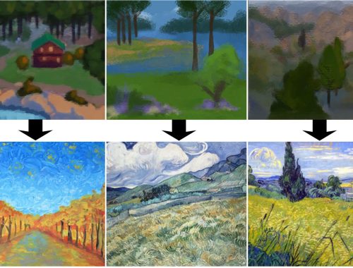 Landscape Paintings Replaced