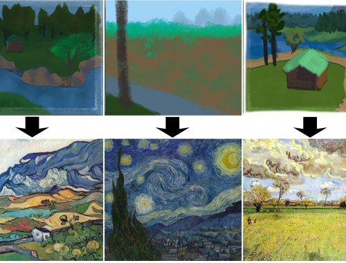 Landscape Paintings Replaced