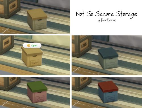 Not So Secure Storage - A simple storage box