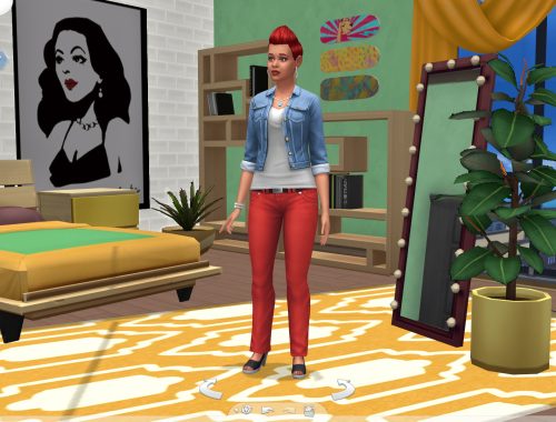New Maxis Match CAS-Room