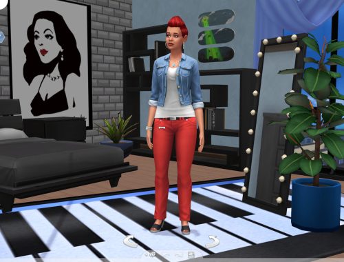 New Maxis Match CAS-Room