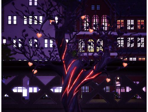 Vampire Hearts - Harvestable Heart Tree and Edible Vampire Hearts