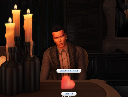 Vampire Hearts - Harvestable Heart Tree and Edible Vampire Hearts