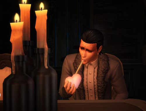 Vampire Hearts - Harvestable Heart Tree and Edible Vampire Hearts