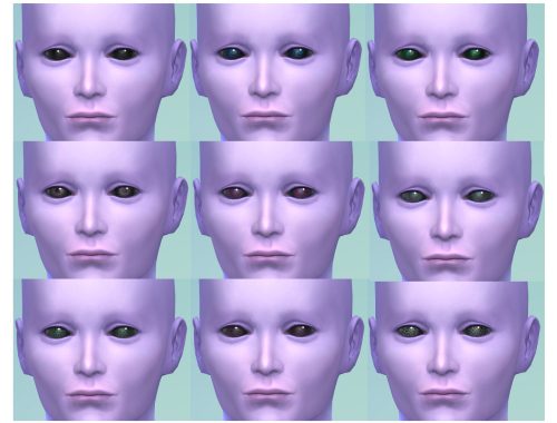 Alien Eye and Mouth Defaults