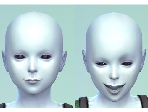 Alien Eye and Mouth Defaults