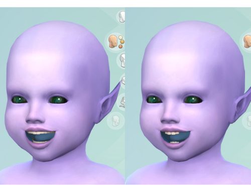 Alien Eye and Mouth Defaults