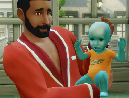 Space Babies, Earth Clothes