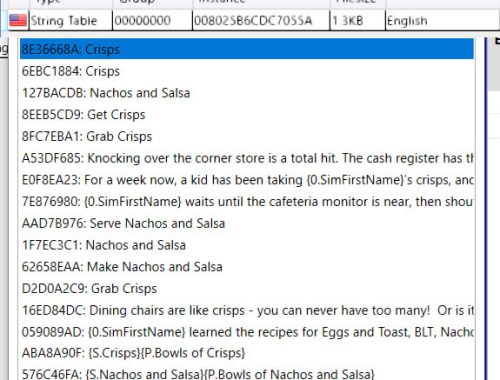 "Chips" to "Crisps" Text Replacement for UK Players.