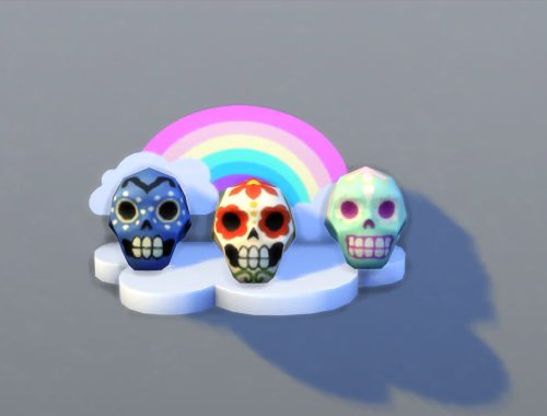 Sugar Skull Display Case Unlocker and Purchasable Sugar Skulls