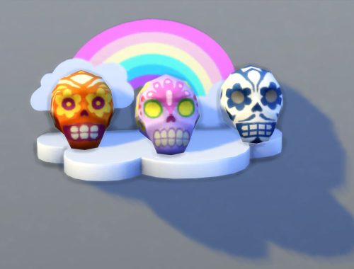 Sugar Skull Display Case Unlocker and Purchasable Sugar Skulls