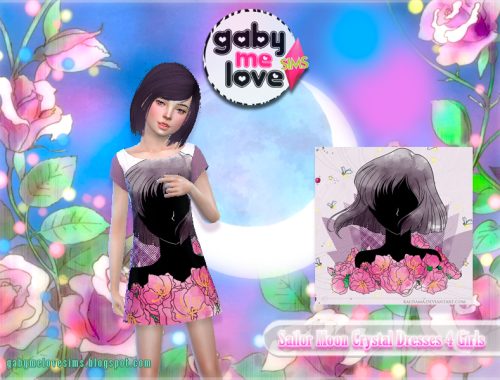 Sailor Moon Crystal Dresses 4 Girls