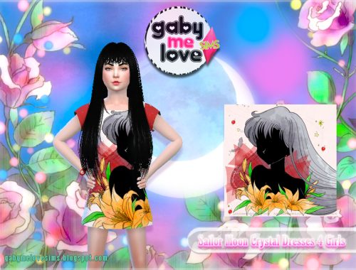 Sailor Moon Crystal Dresses 4 Girls
