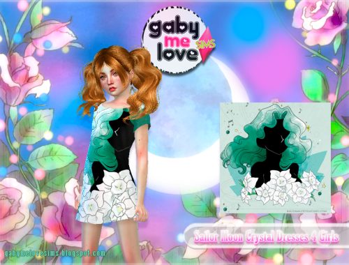 Sailor Moon Crystal Dresses 4 Girls