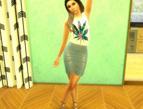 Isobel Top Weed Recolor
