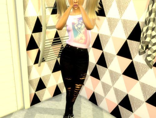 Isobel Top Girly Weed Recolor