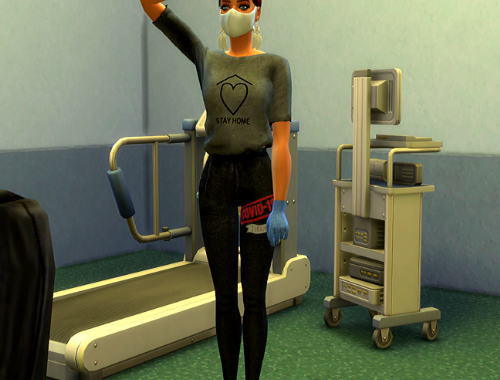 Covid 19 Outfit (Recolored)