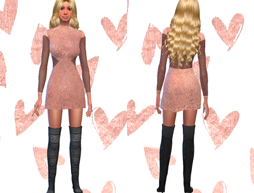 Transparent Dress Recolor