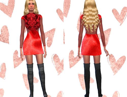Transparent Dress Recolor