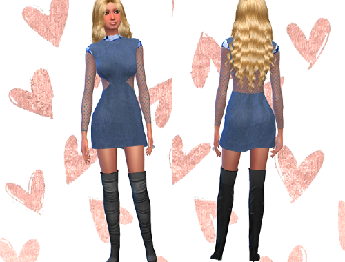 Transparent Dress Recolor