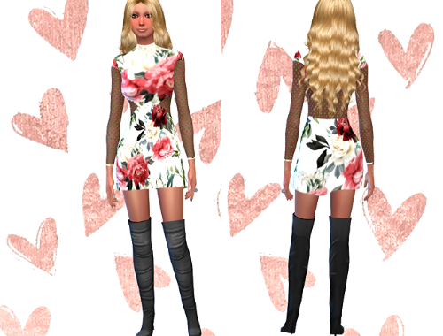Transparent Dress Recolor