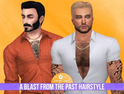 A BLAST FROM THE PAST HAIRSTYLE FOR KIDS at Sonya Sims