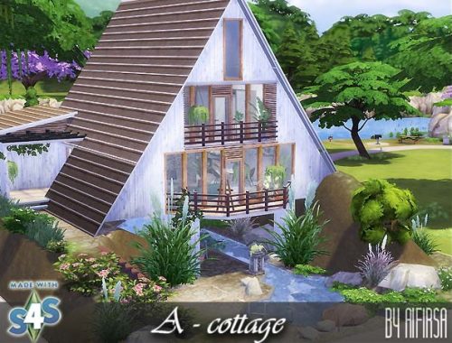 A frame cottage at Aifirsa