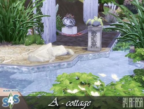A frame cottage at Aifirsa