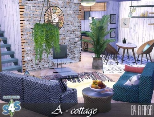 A frame cottage at Aifirsa