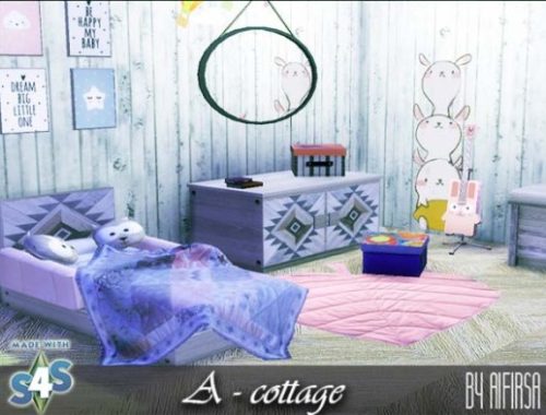 A frame cottage at Aifirsa