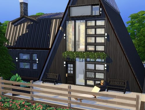 A-frame eco woods