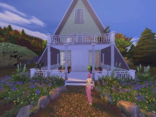 A Frame Single home NO CC