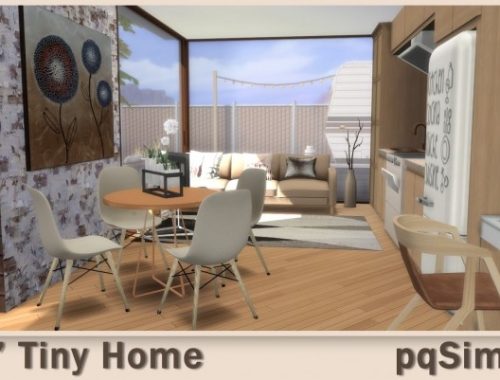 A-frame Tiny Home at pqSims4