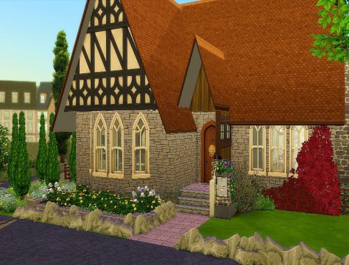 A small English cottage