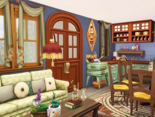 A Witch’s Tiny House Using the Pufferhead Stuff at GravySims